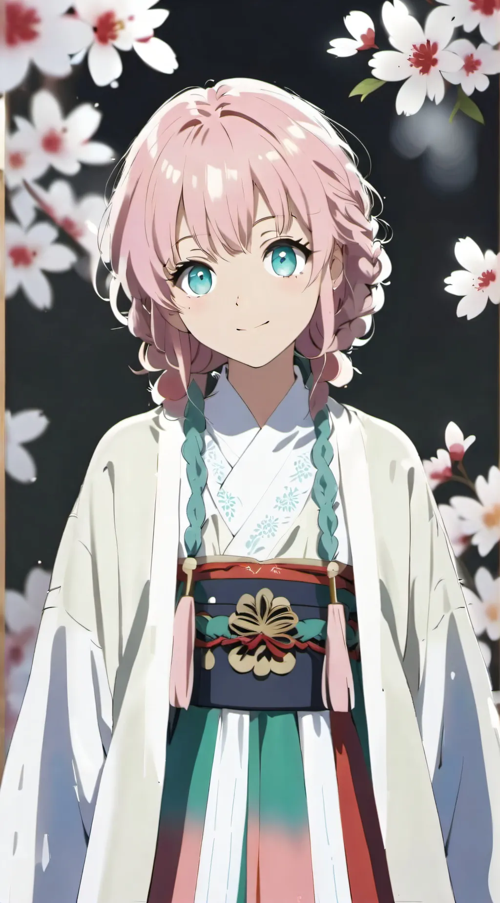 ai character: Mitsuri Kanroji background