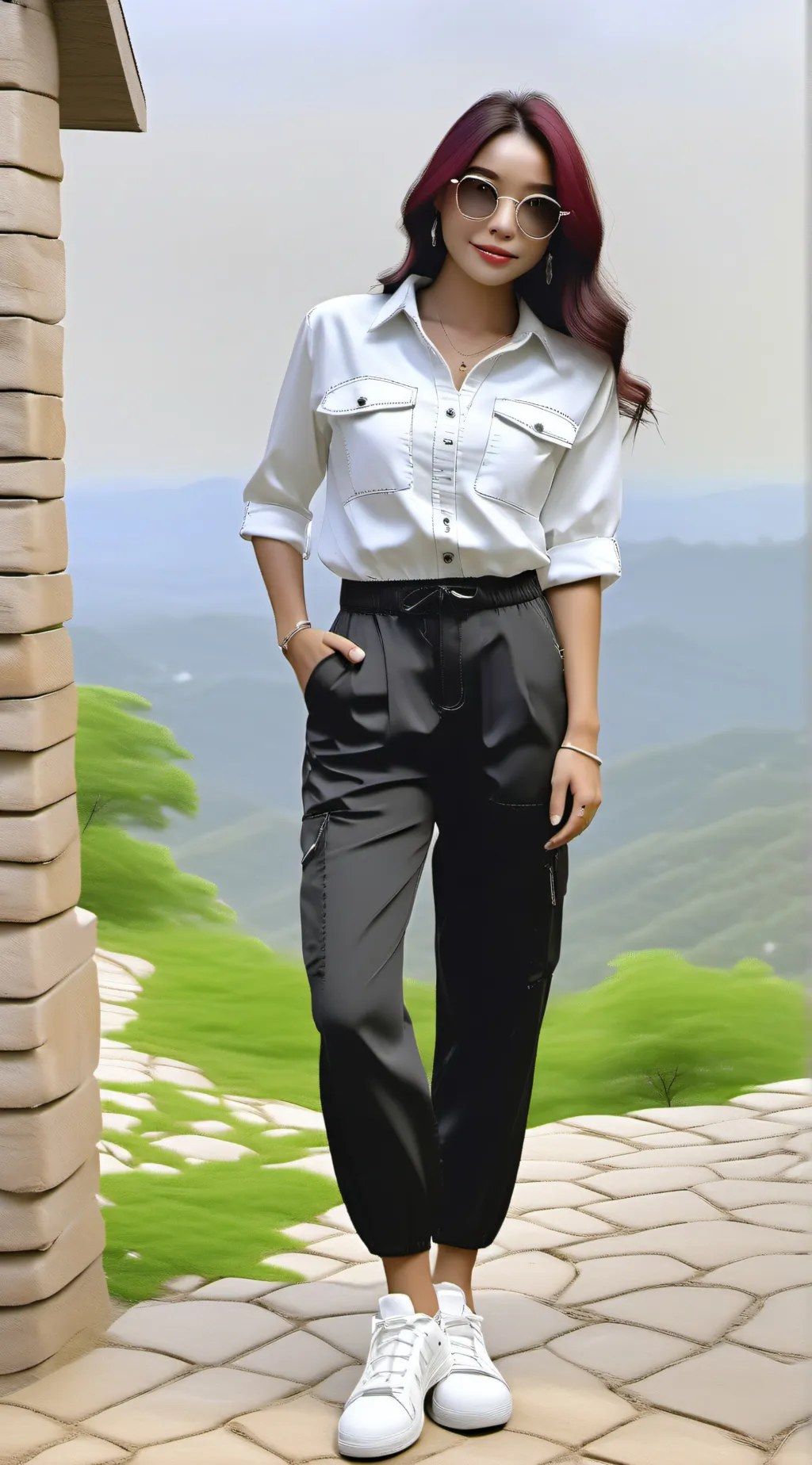 ai character: Bini Mikha background