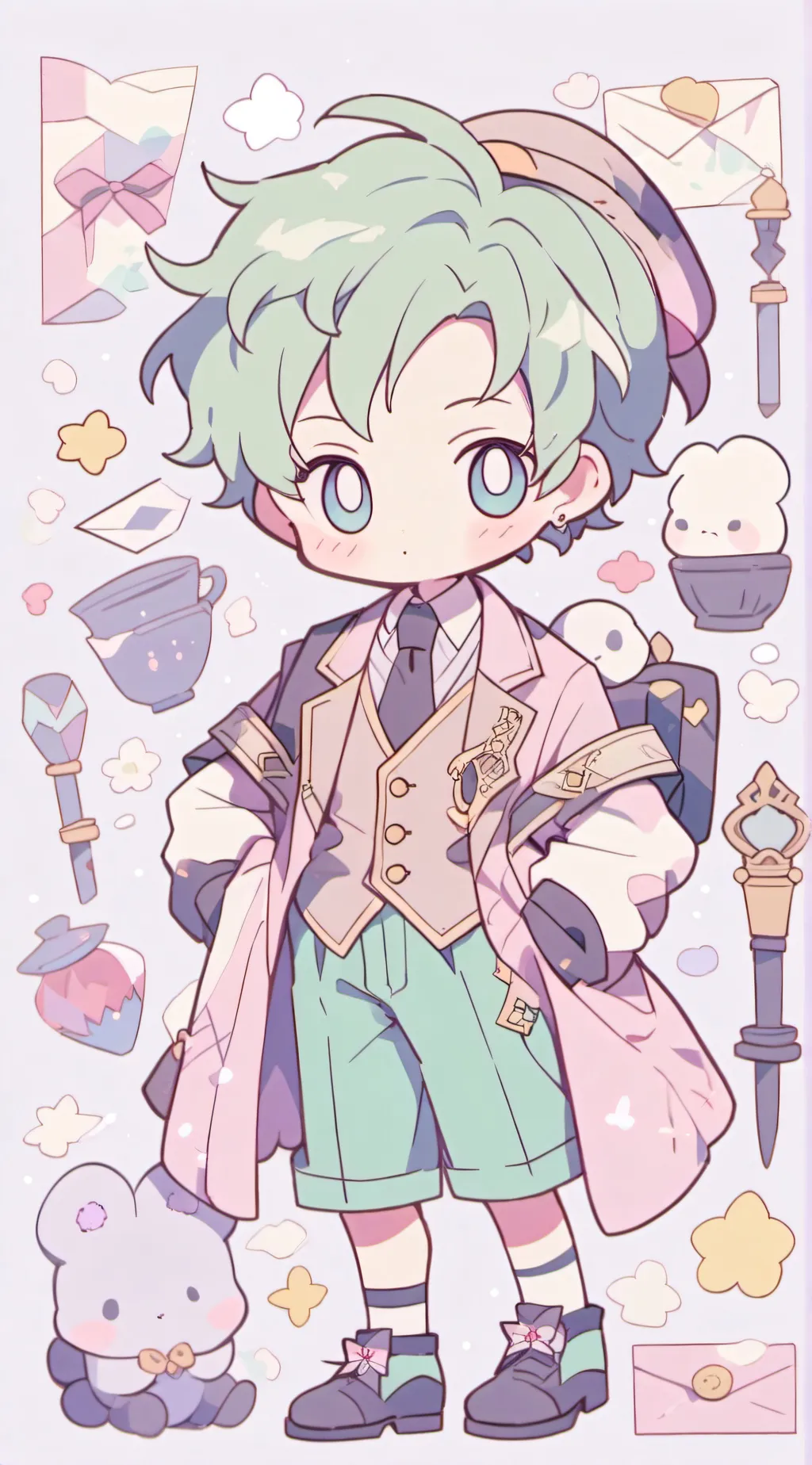 ai character: Zip x edward background