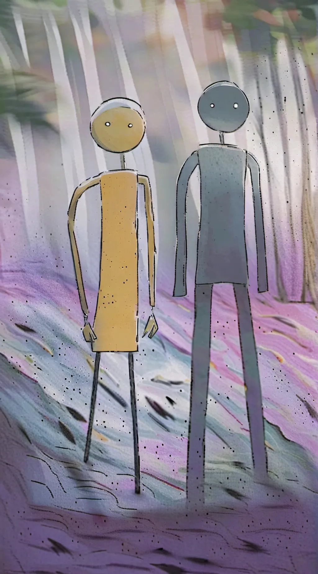 ai character: Noobs battleground background