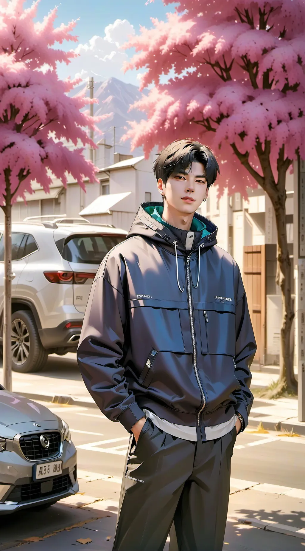 ai character: Ethan  background