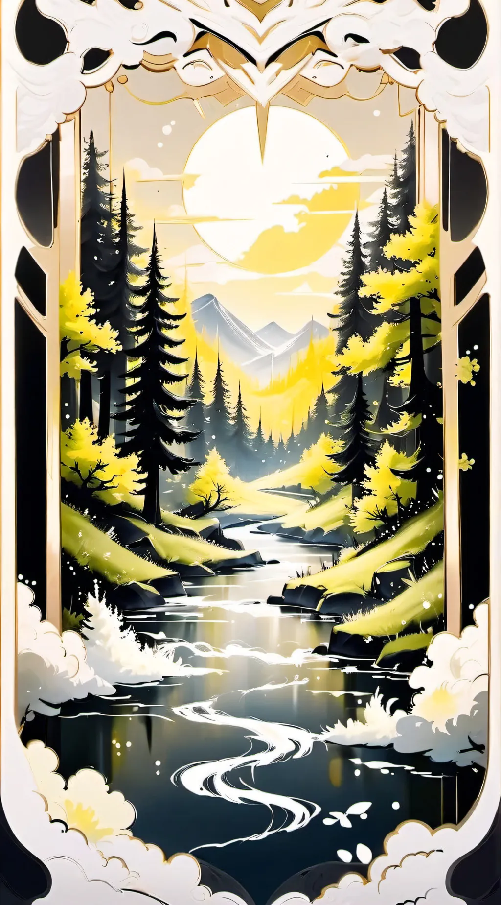 ai character: lucky background