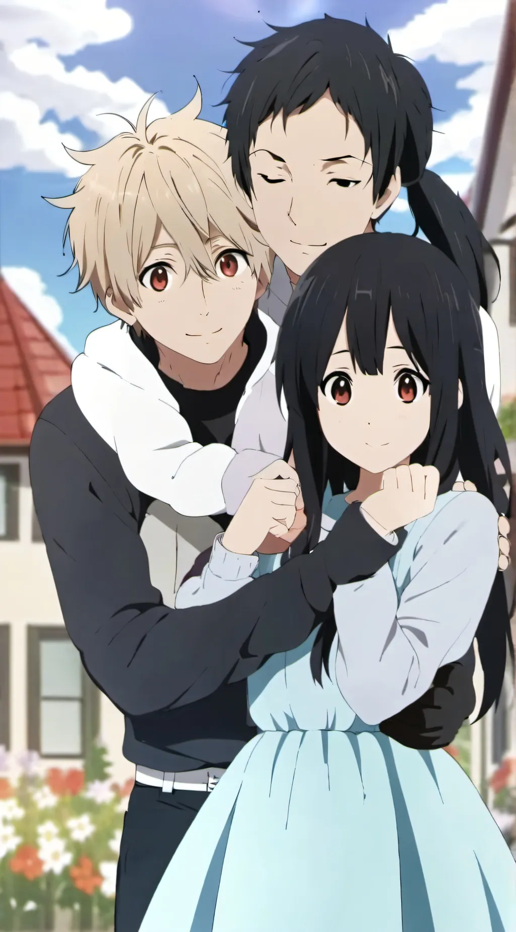 ai character: mha sleepover background