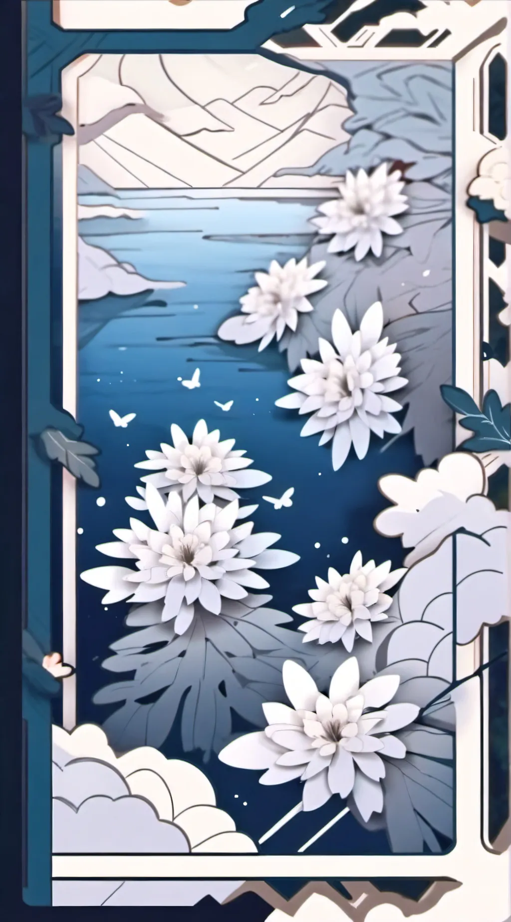 ai character: ONE PEACEEEEEEEE background