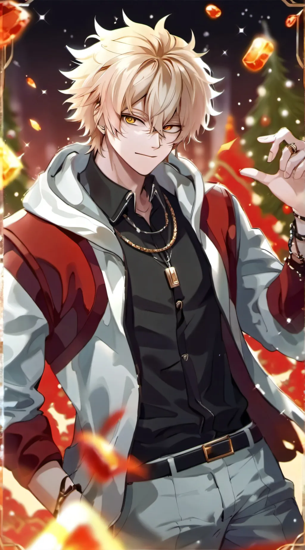 ai character: Bakugo background