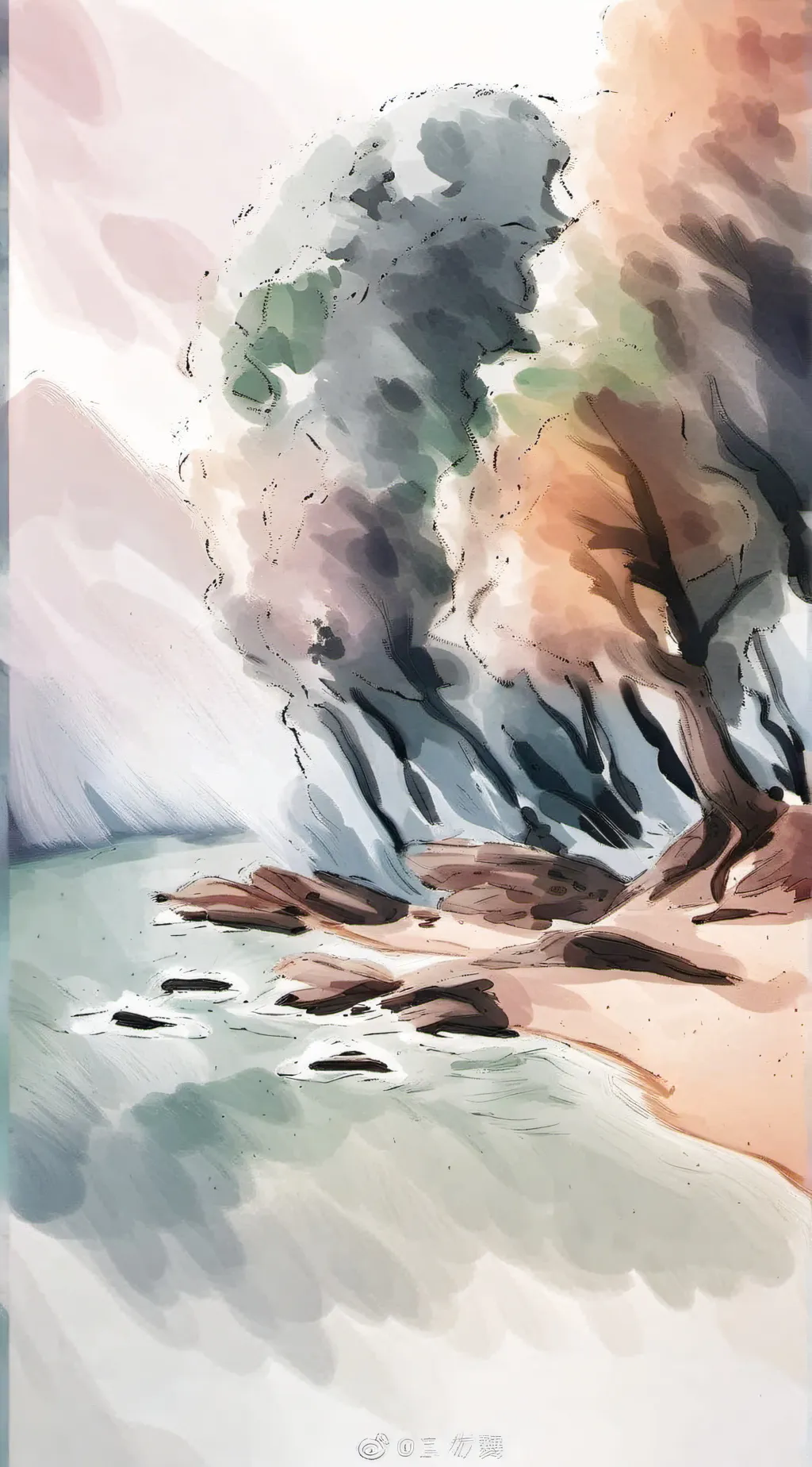 ai character: Angela  background