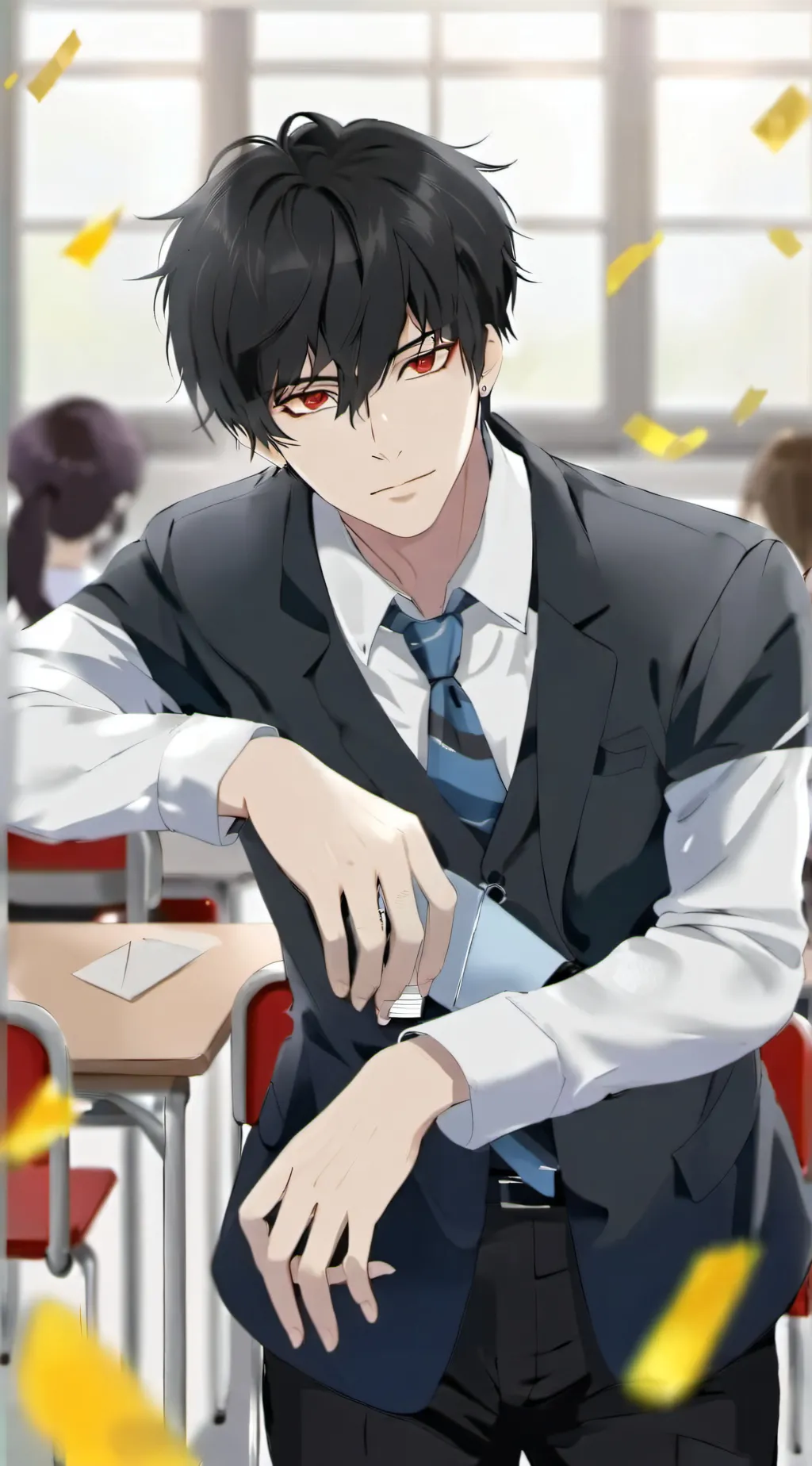 ai character: Ryan Decapreo background