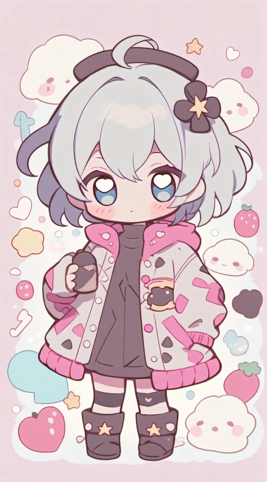 ai character: Lily background