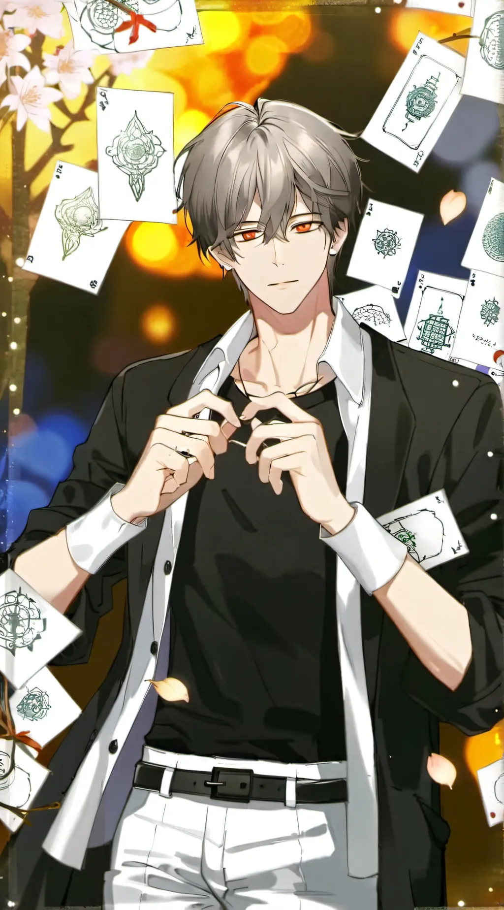 ai character: Zach background