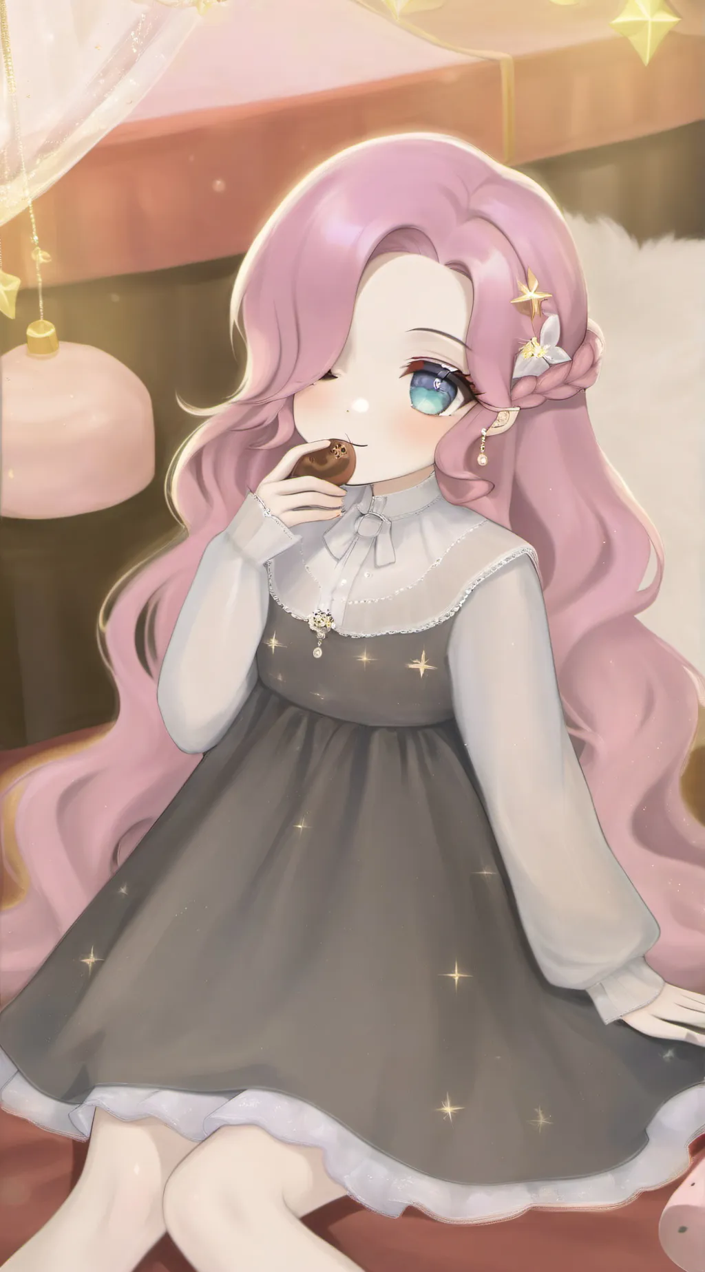 ai character: Little Girl background