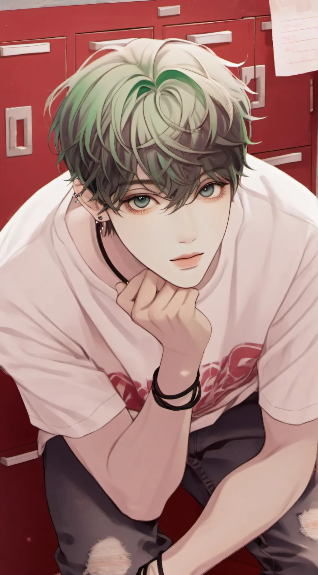 ai character: Max background