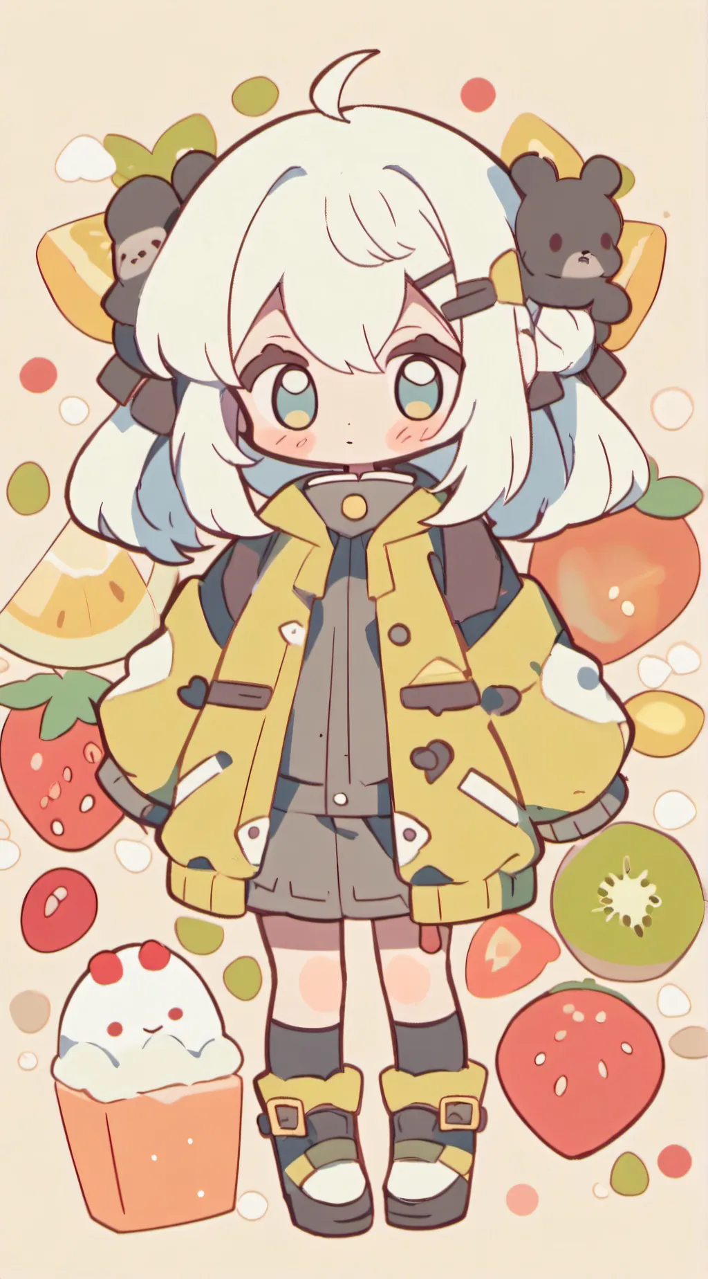 ai character: 📻Radiostatic📺 background