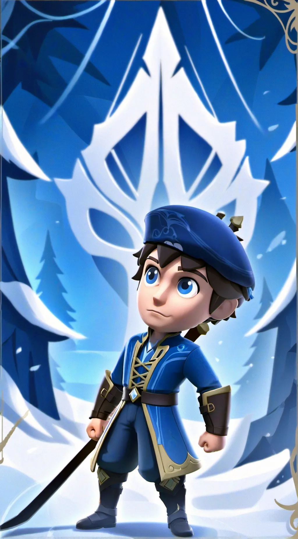 ai character: Smg4 background