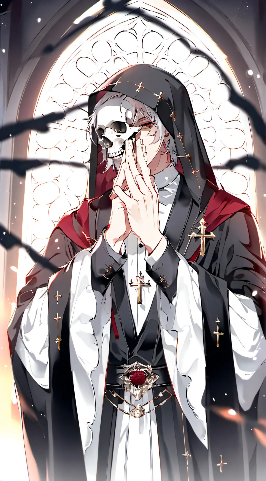 ai character: Dark Priest Sim background