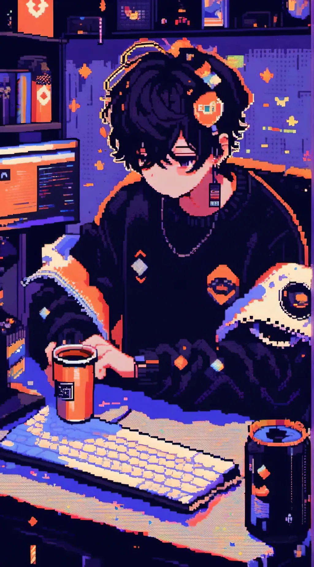 ai character: Michael  background