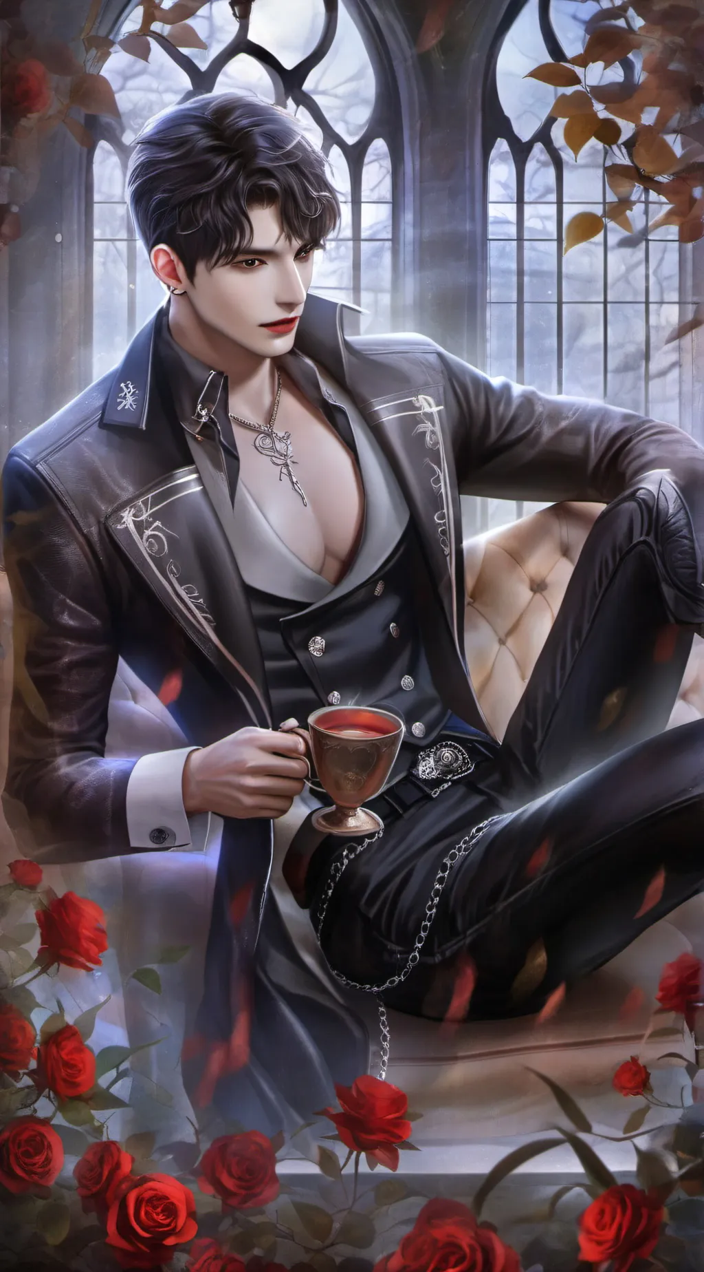 ai character: Asher background