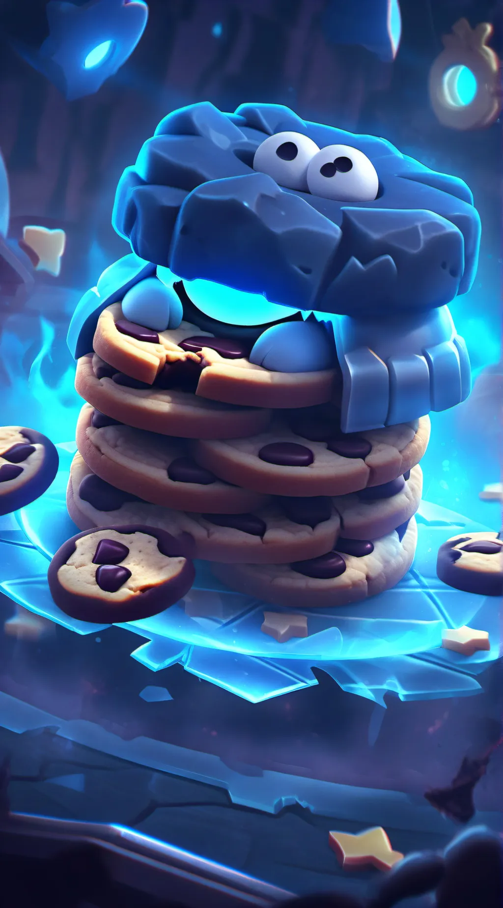 ai character: dangerous cookie background