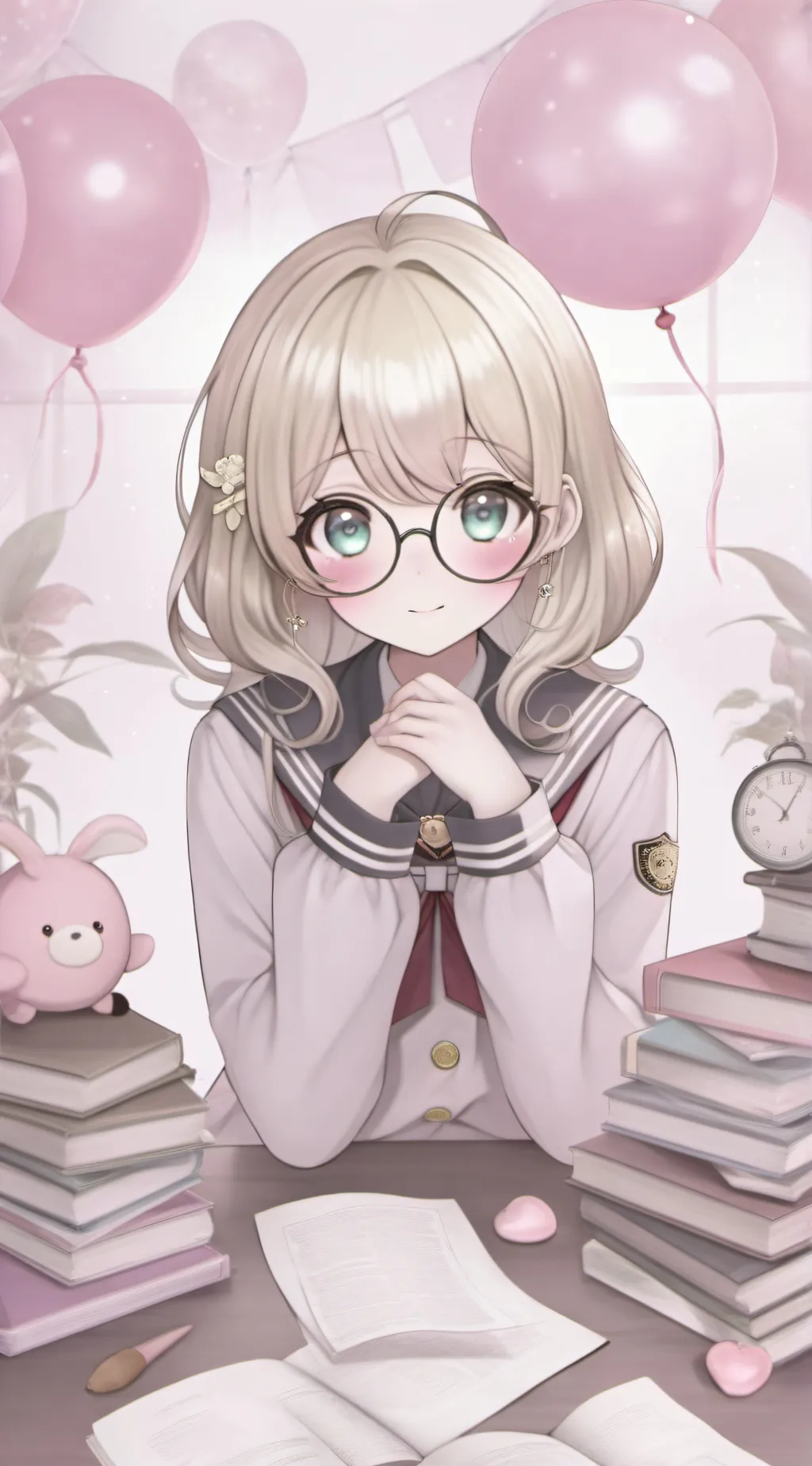 ai character: Math? ANSWER background