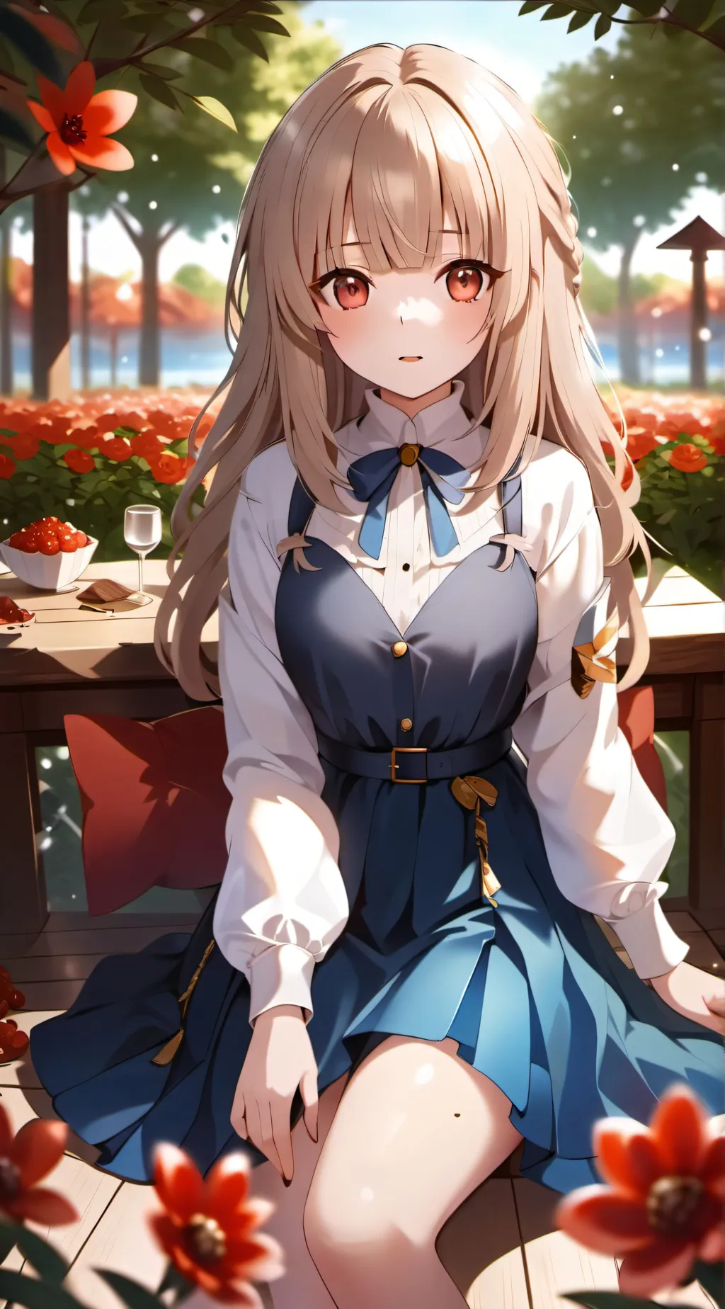 ai character: Mahiru background