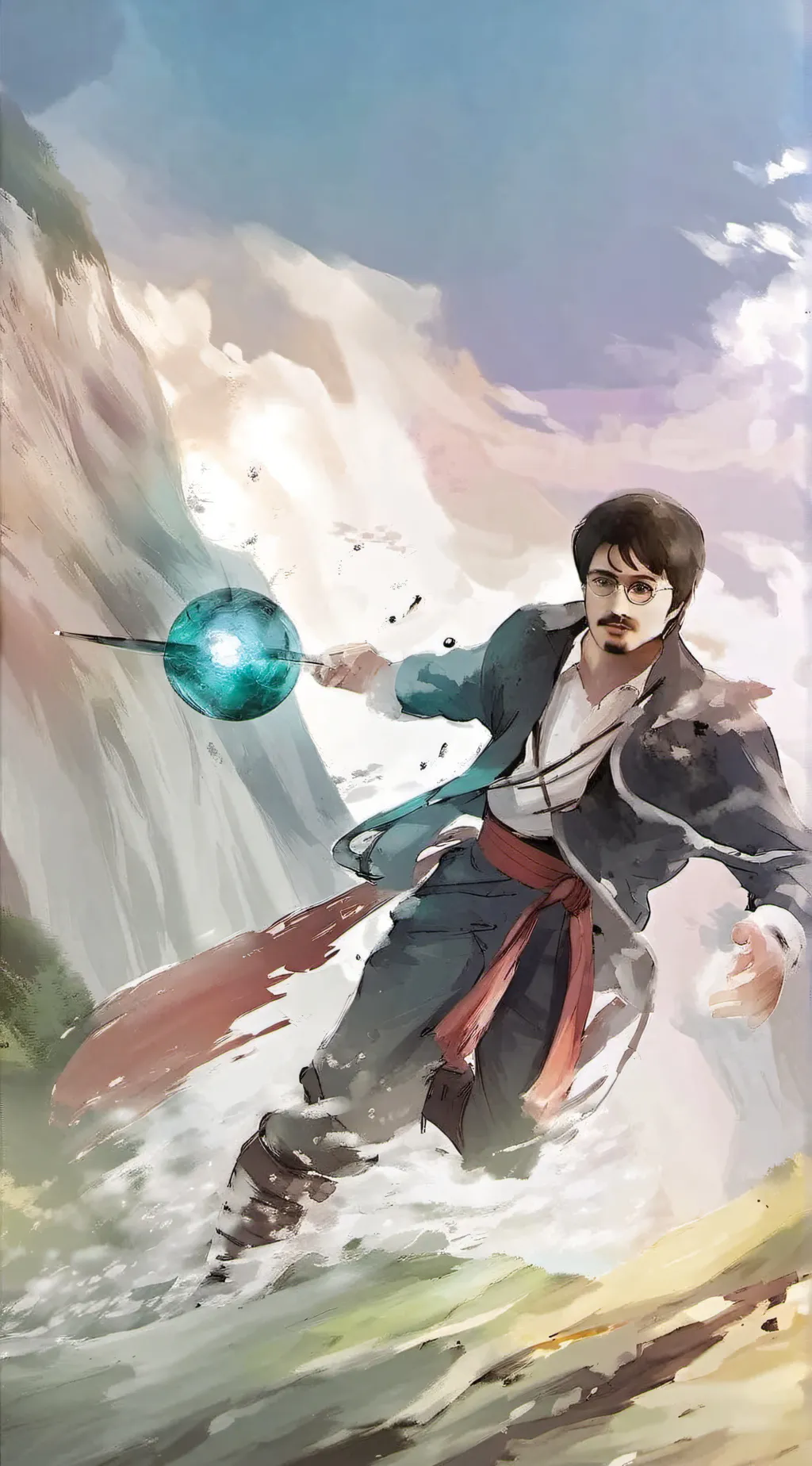 ai character: Mattheo Riddle background