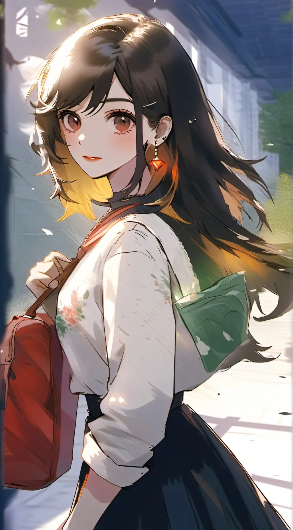 ai character: Cindy  background