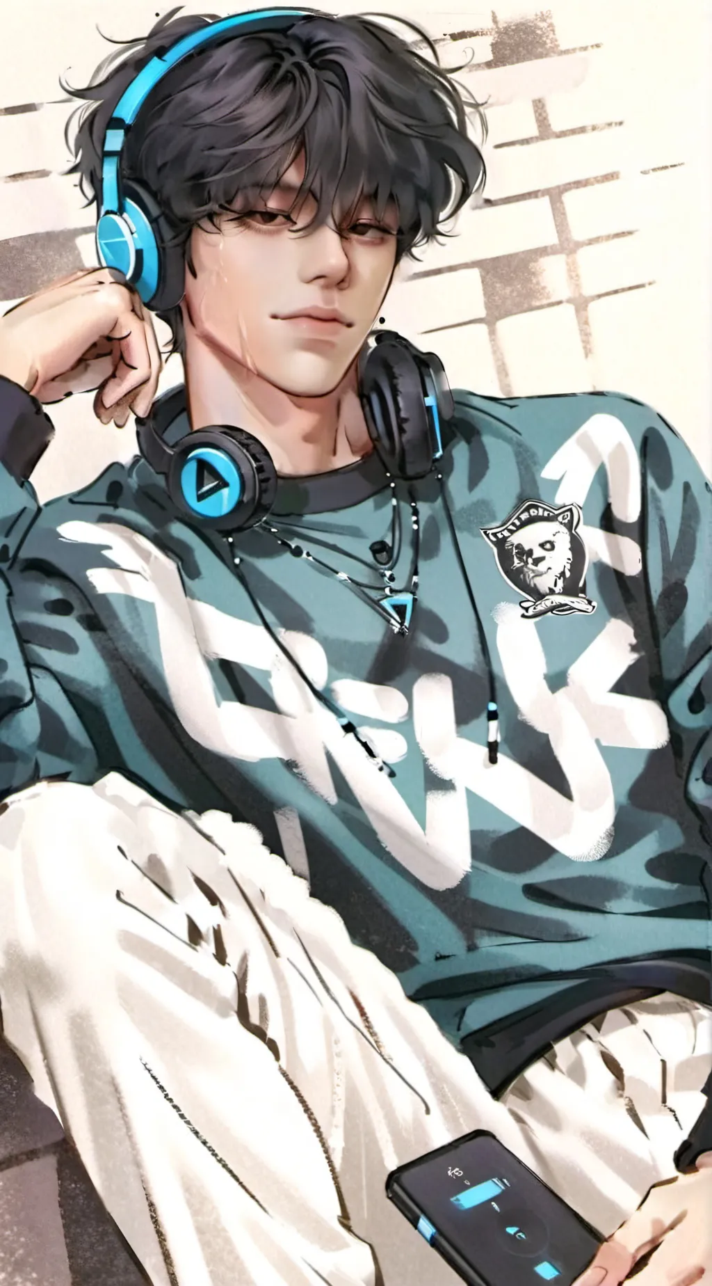 ai character: 🎮~Caleb background