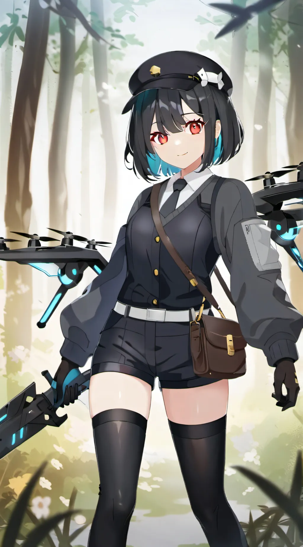 ai character: Murder drones background