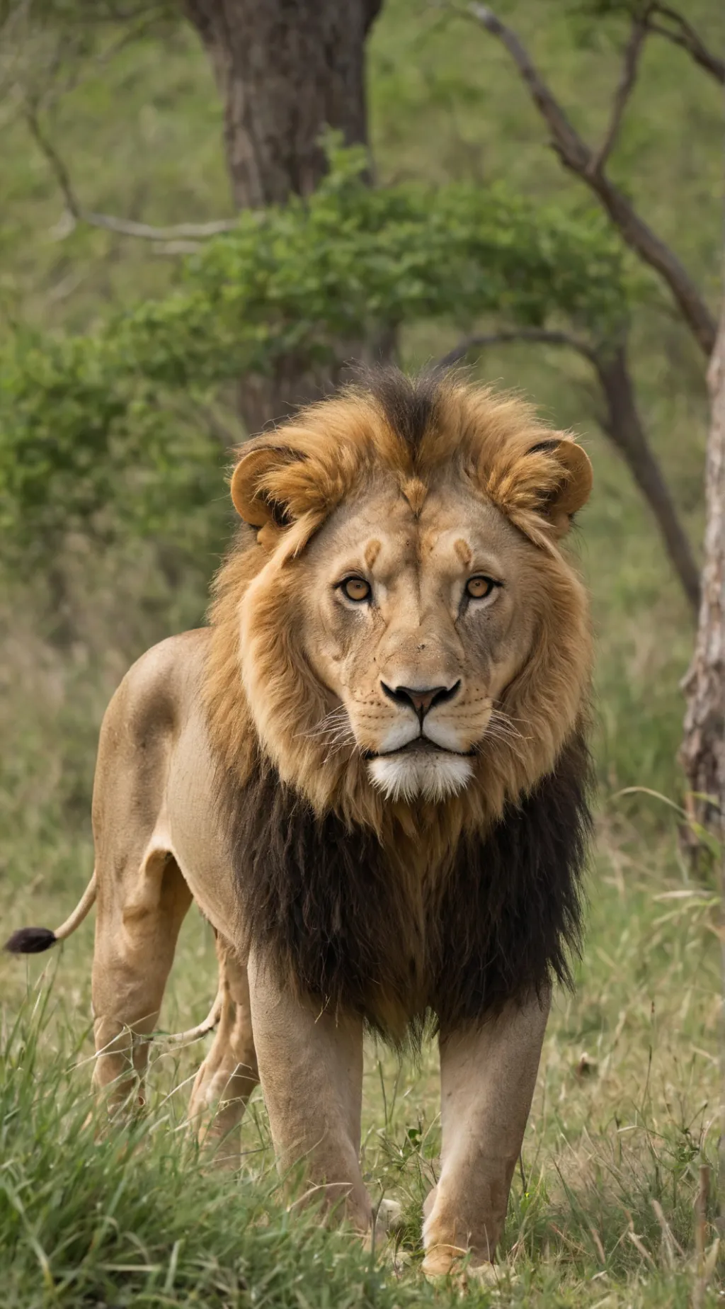 ai character: Leo background