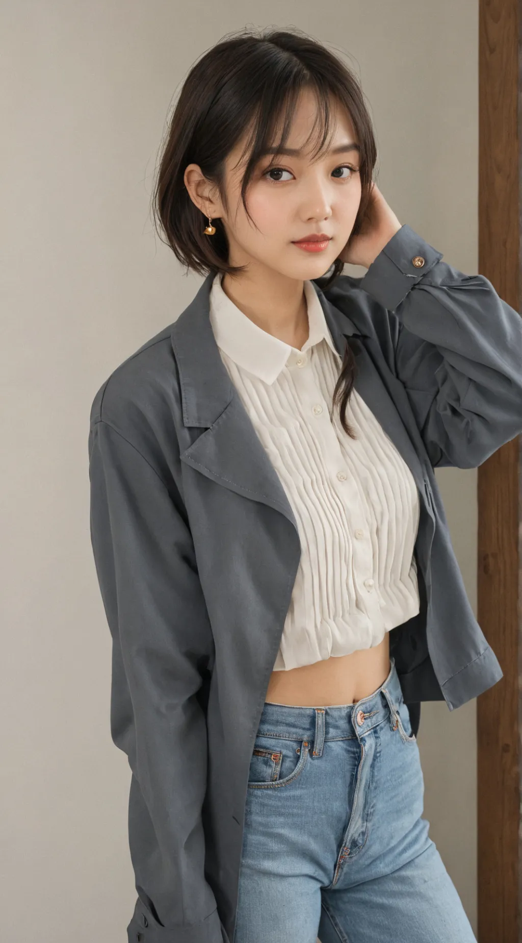 ai character: Zoey background