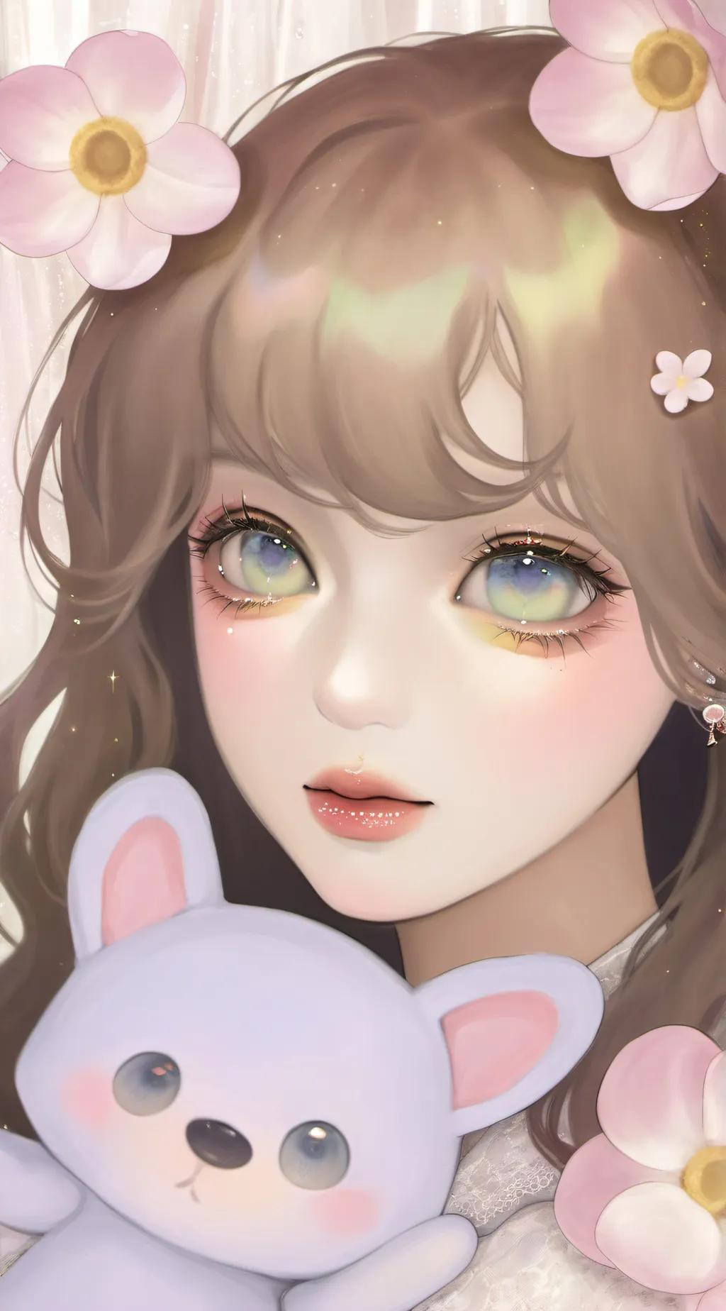 ai character: stella background