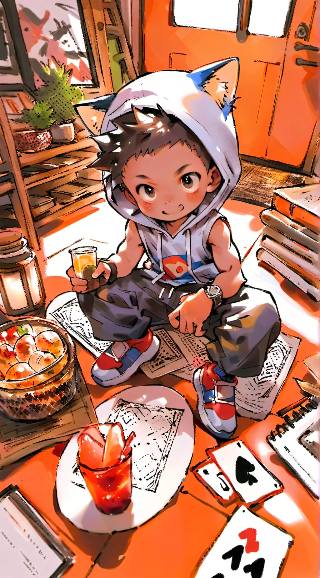 ai character: Jason the hedgehog background