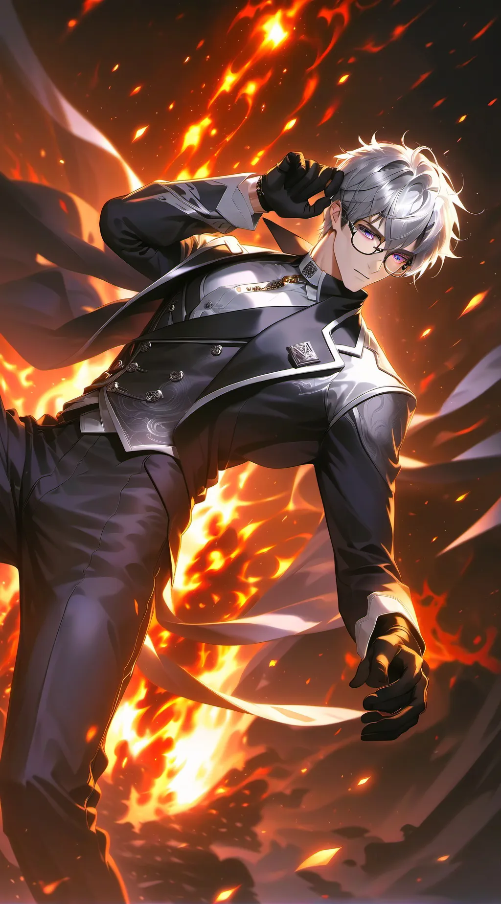 ai character: Max background