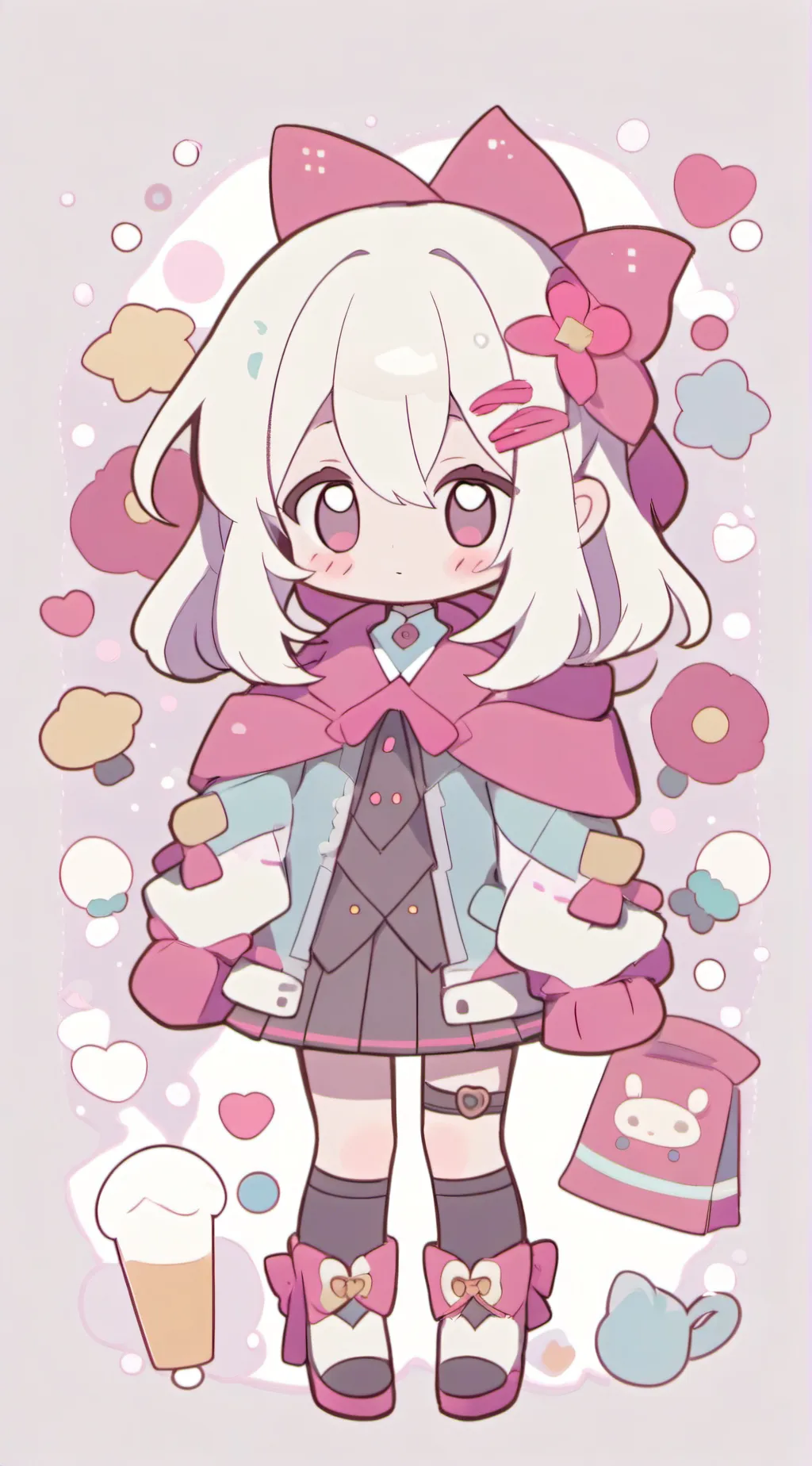 ai character: Baby todoroki  background