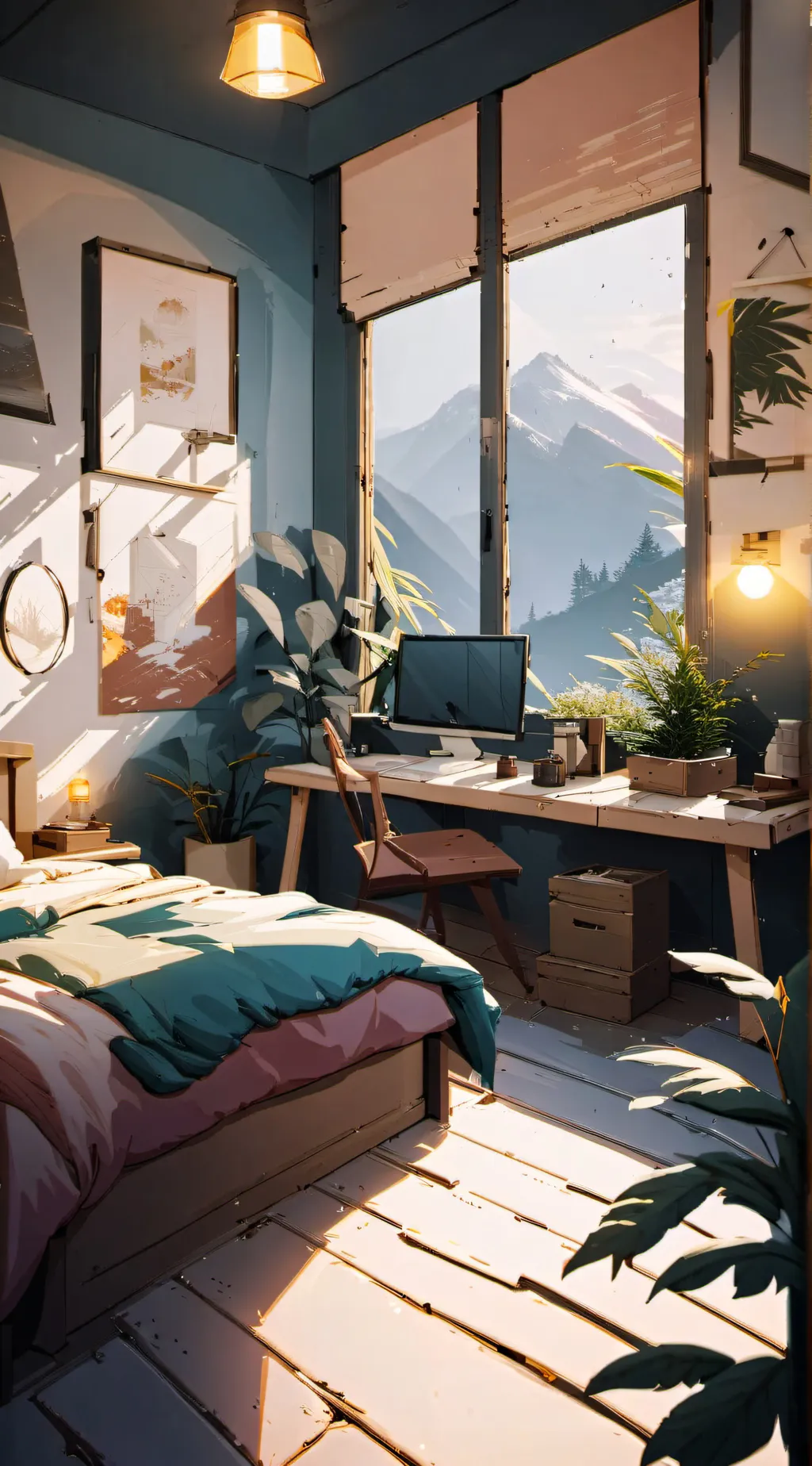 ai character: Bad Dreams V15 background