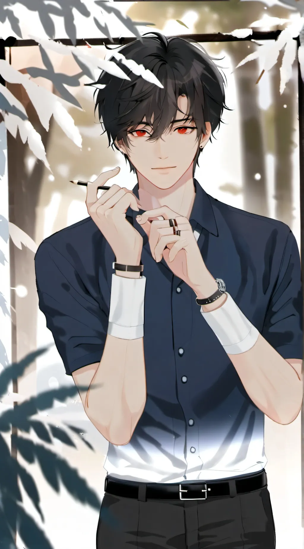 ai character: james background