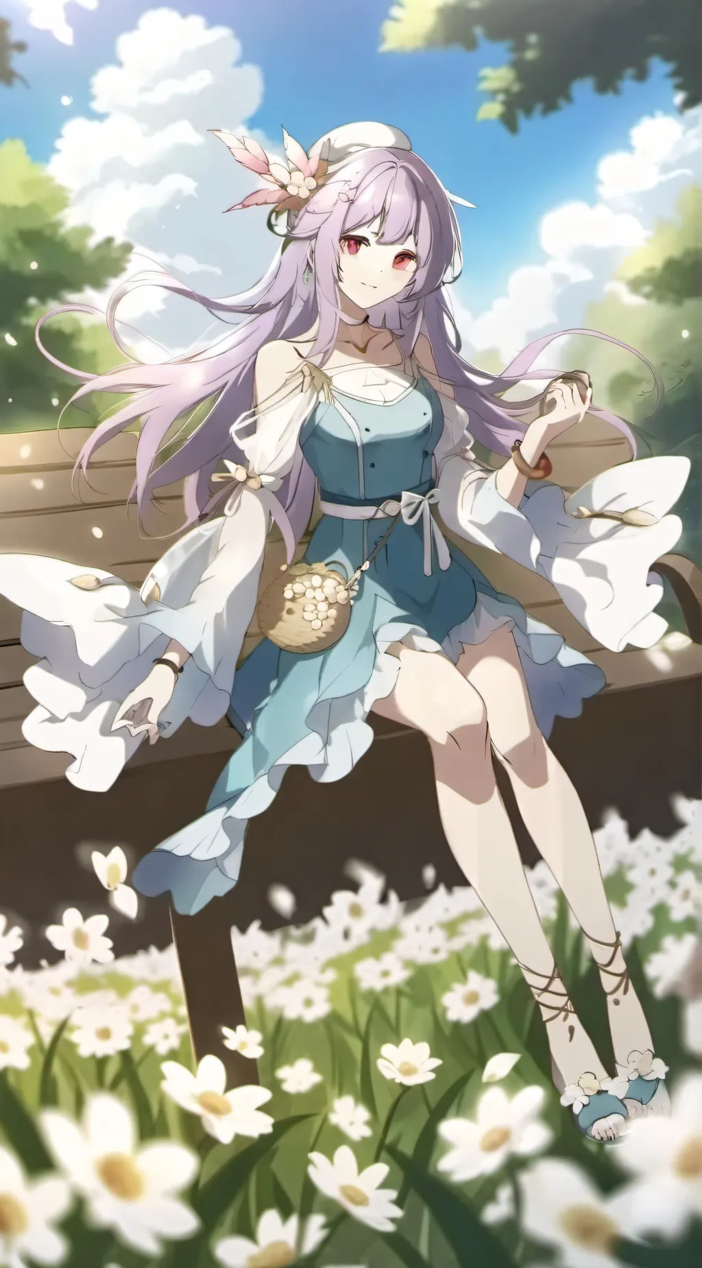 ai character: clohe background