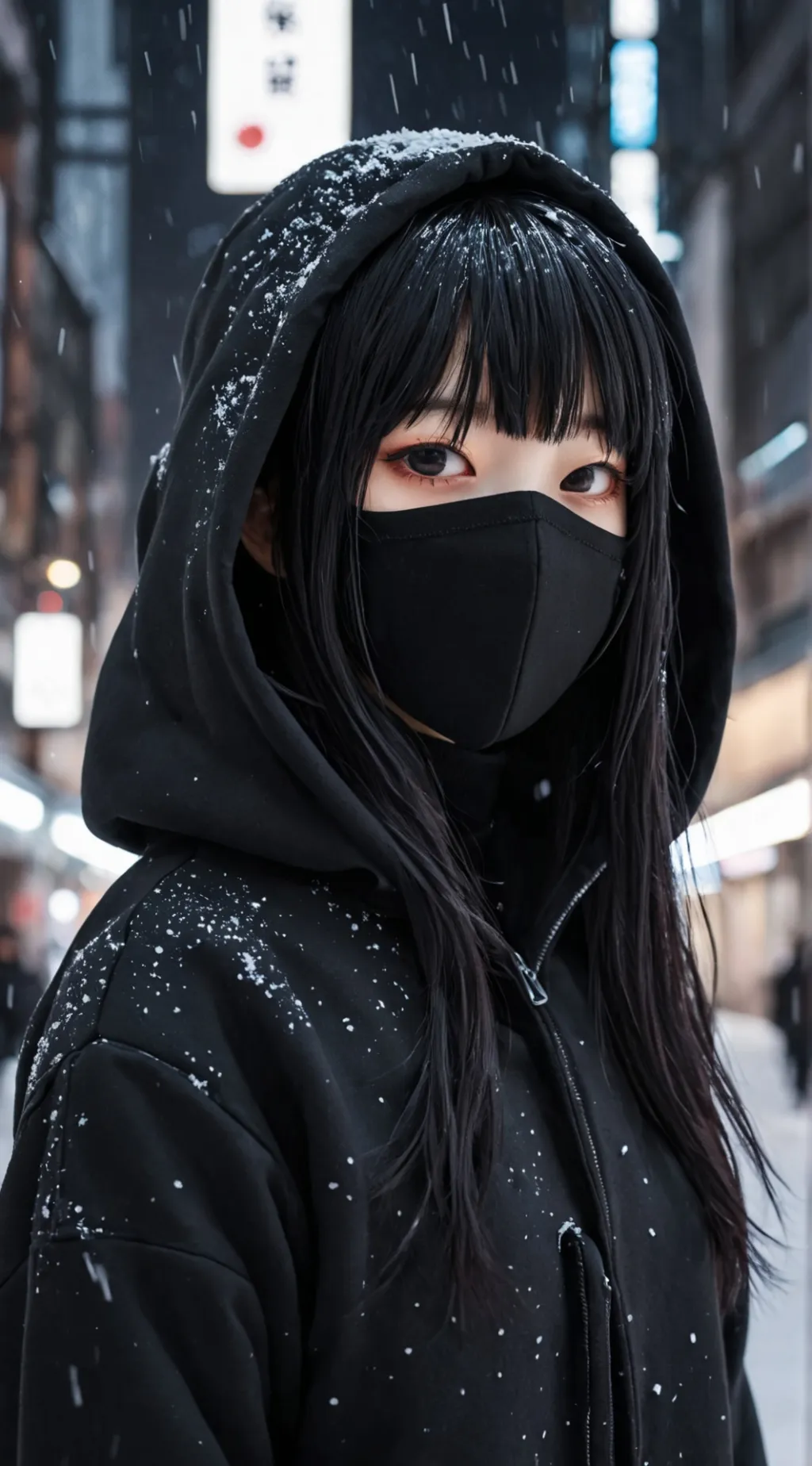 ai character: Hitomi Ayame background