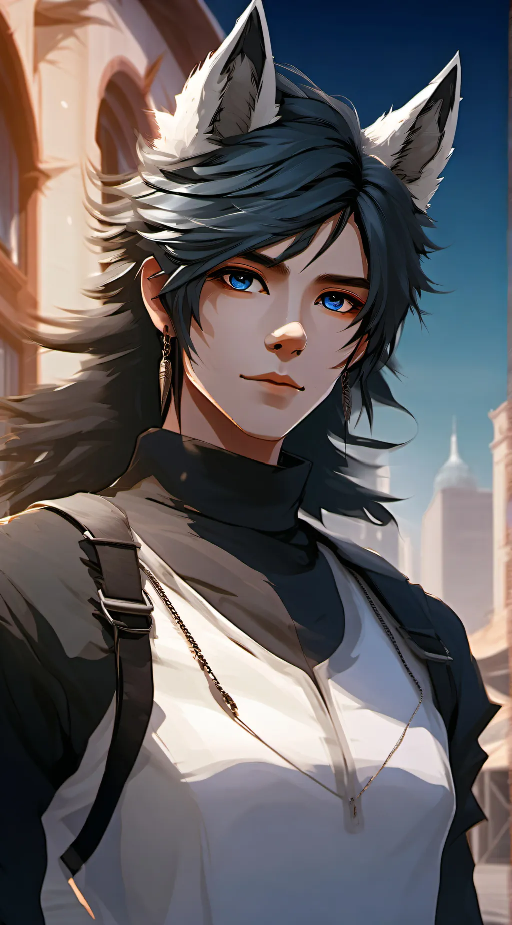 ai character: Jack the alpha  background