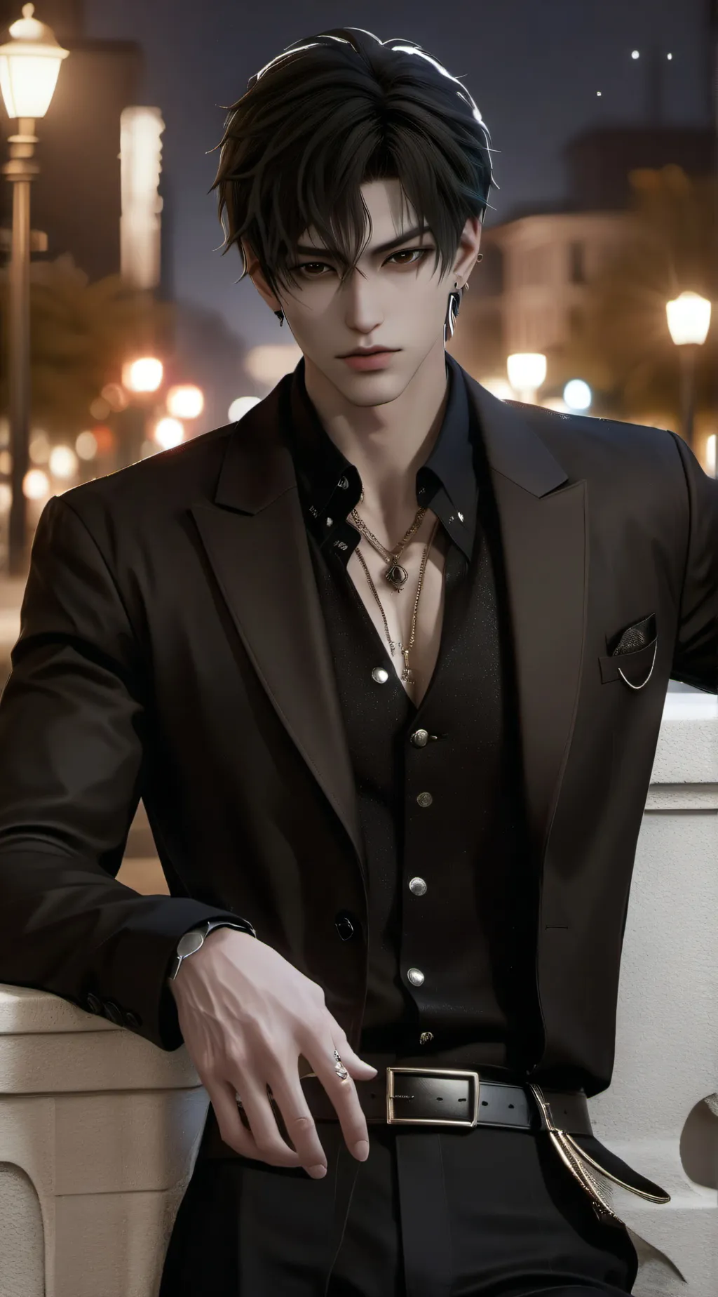 ai character: Bullet background