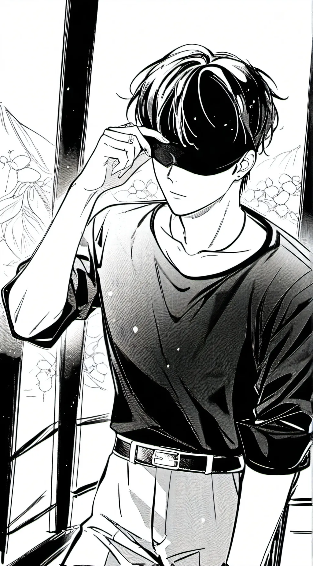 ai character: gojo background