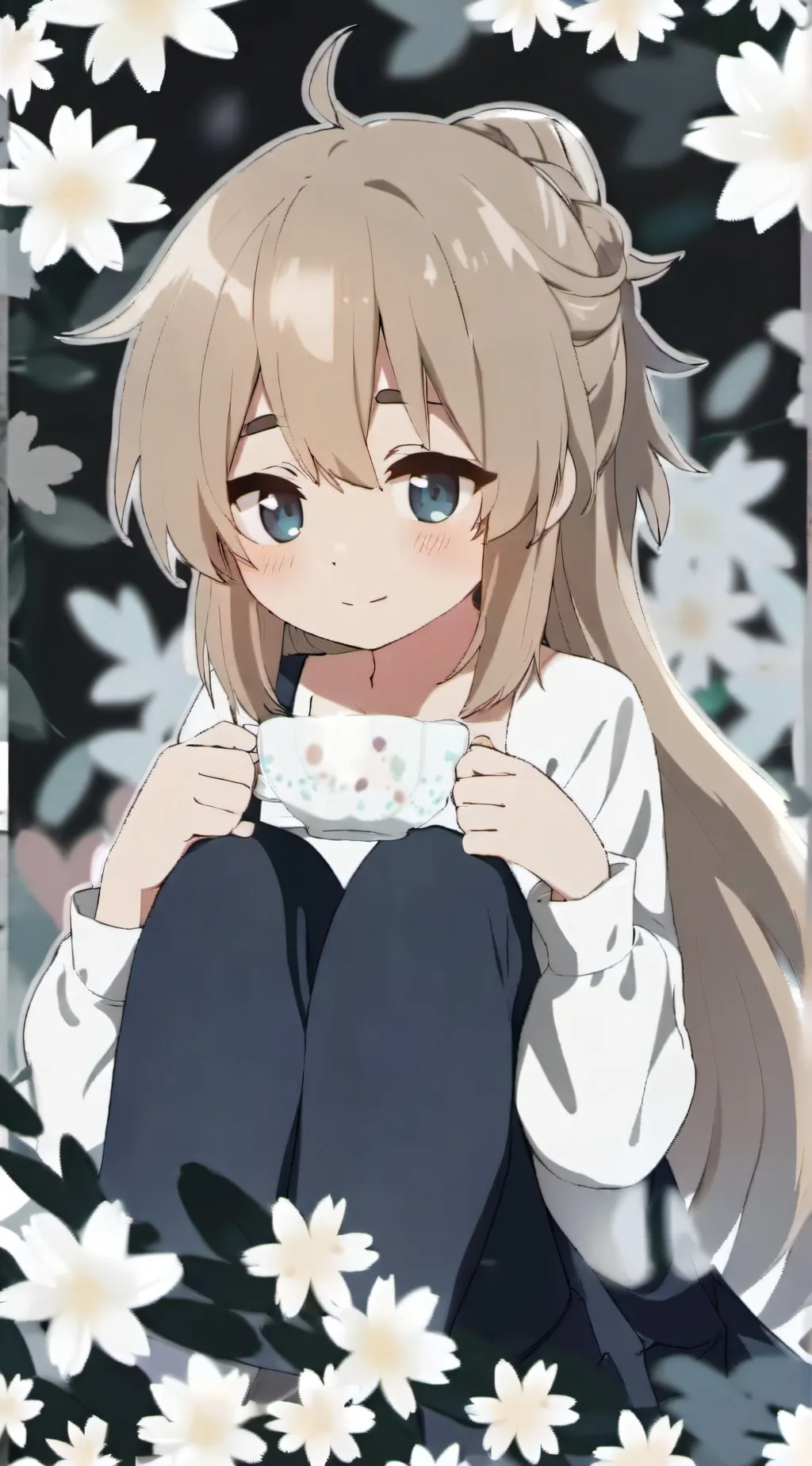 ai character: momo background