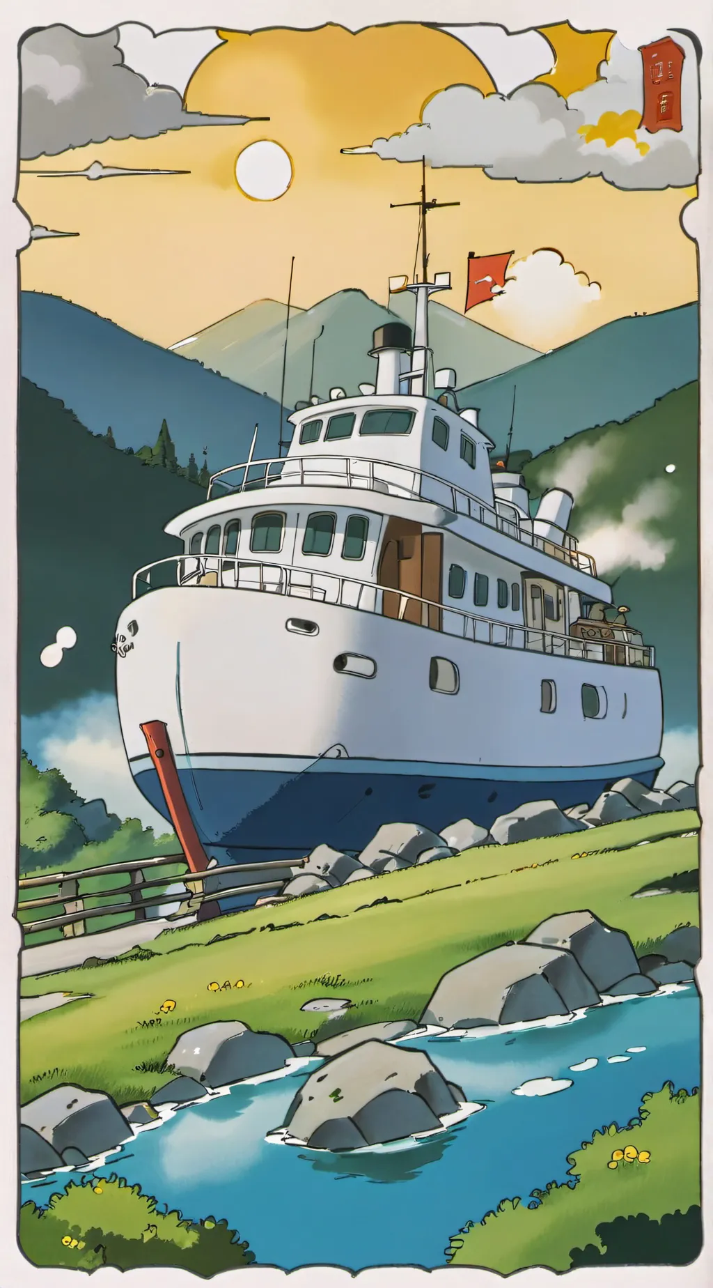 ai character: okinoPet background