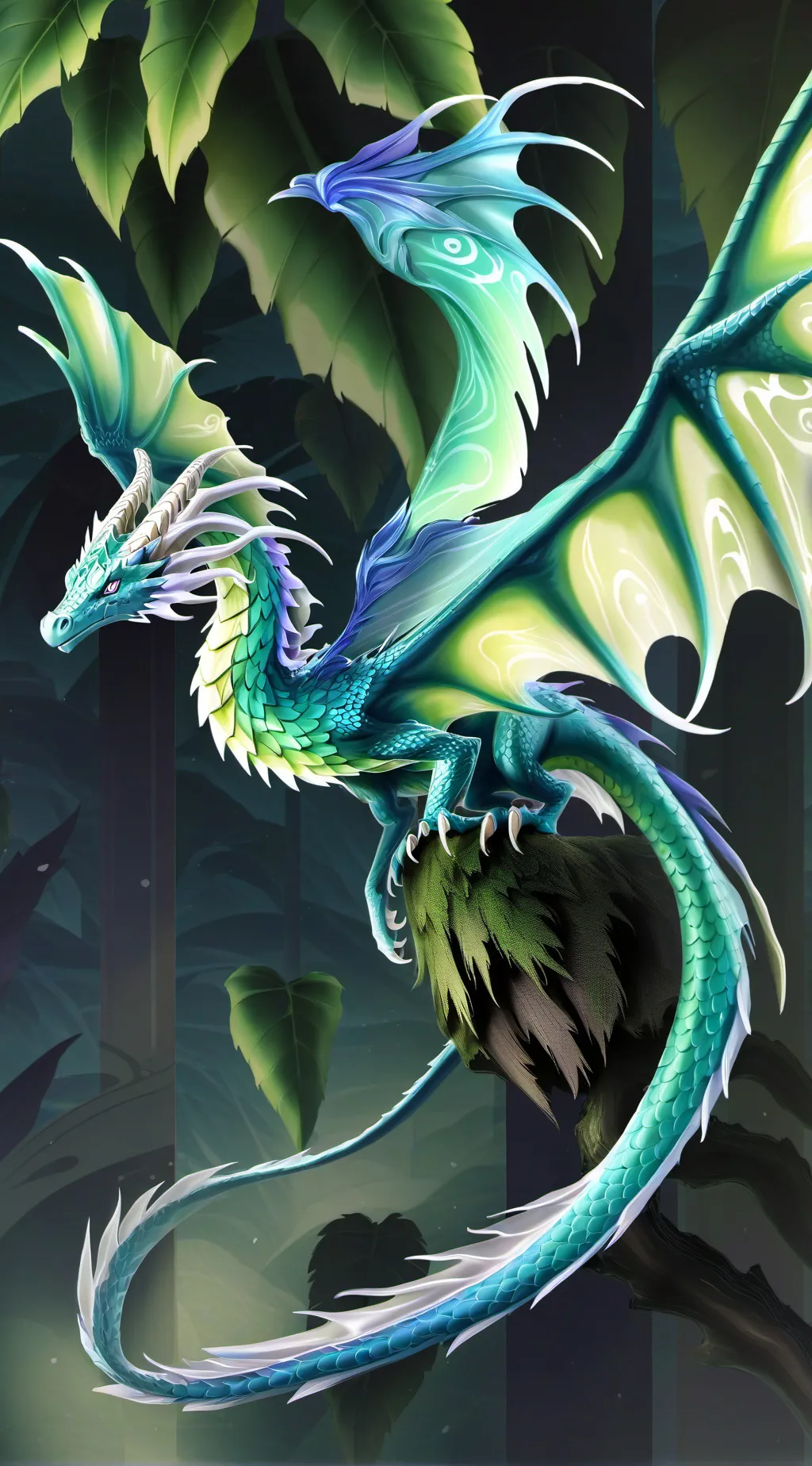 ai character: Jade winglet, pt 2 background