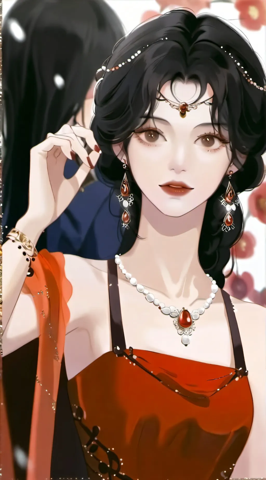 ai character: shit background