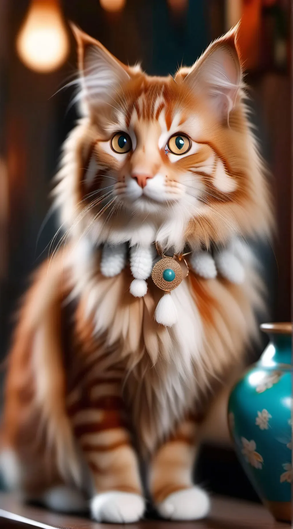 ai character: Chesire Cat background