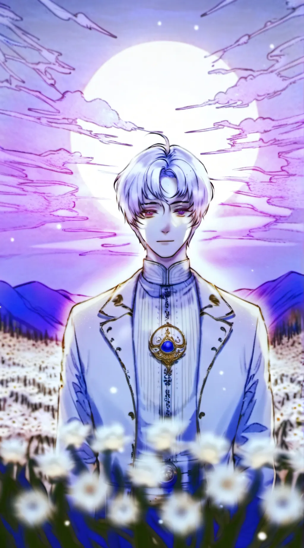 ai character: Aiden  background