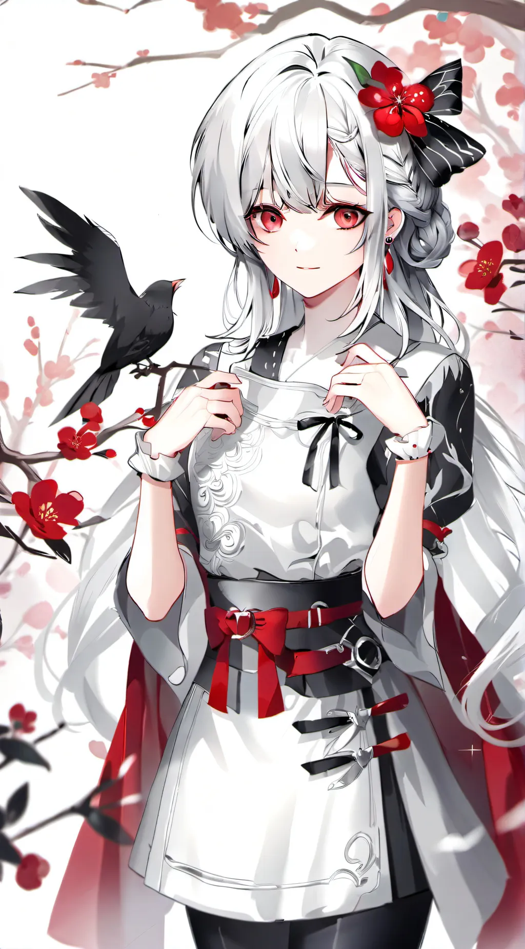 ai character: HANABI background