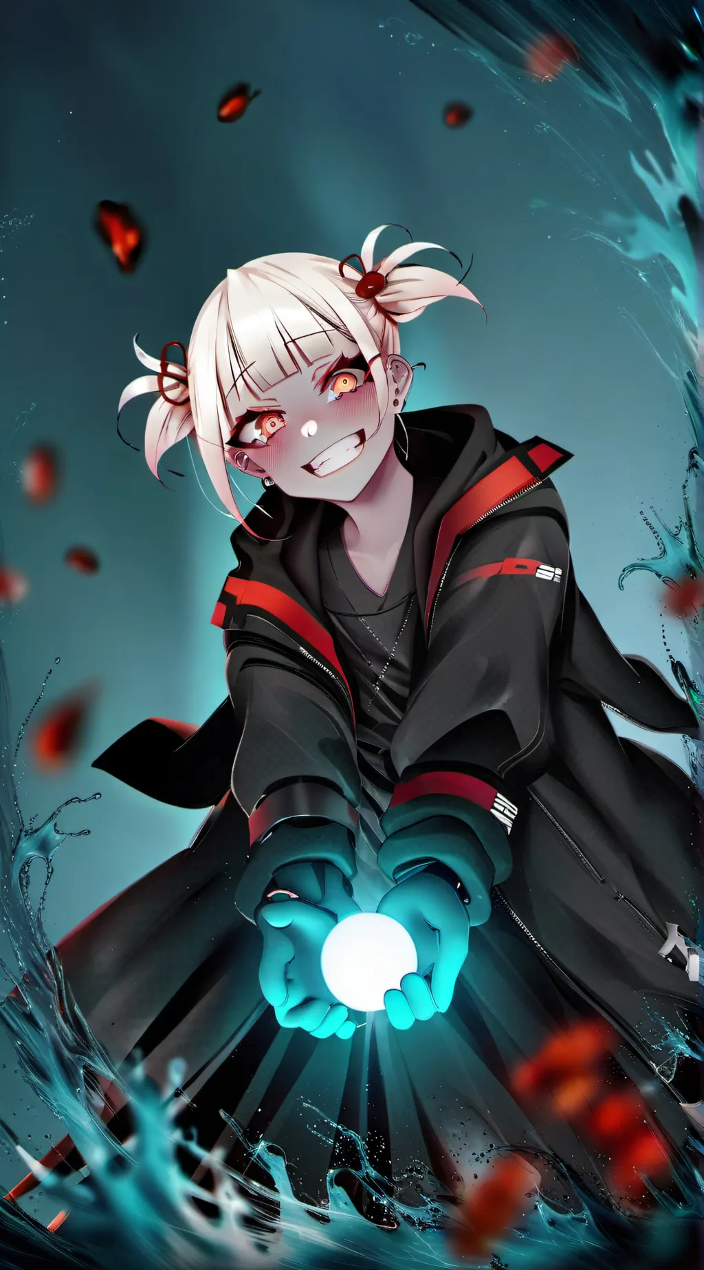 ai character: MHA tsunami background