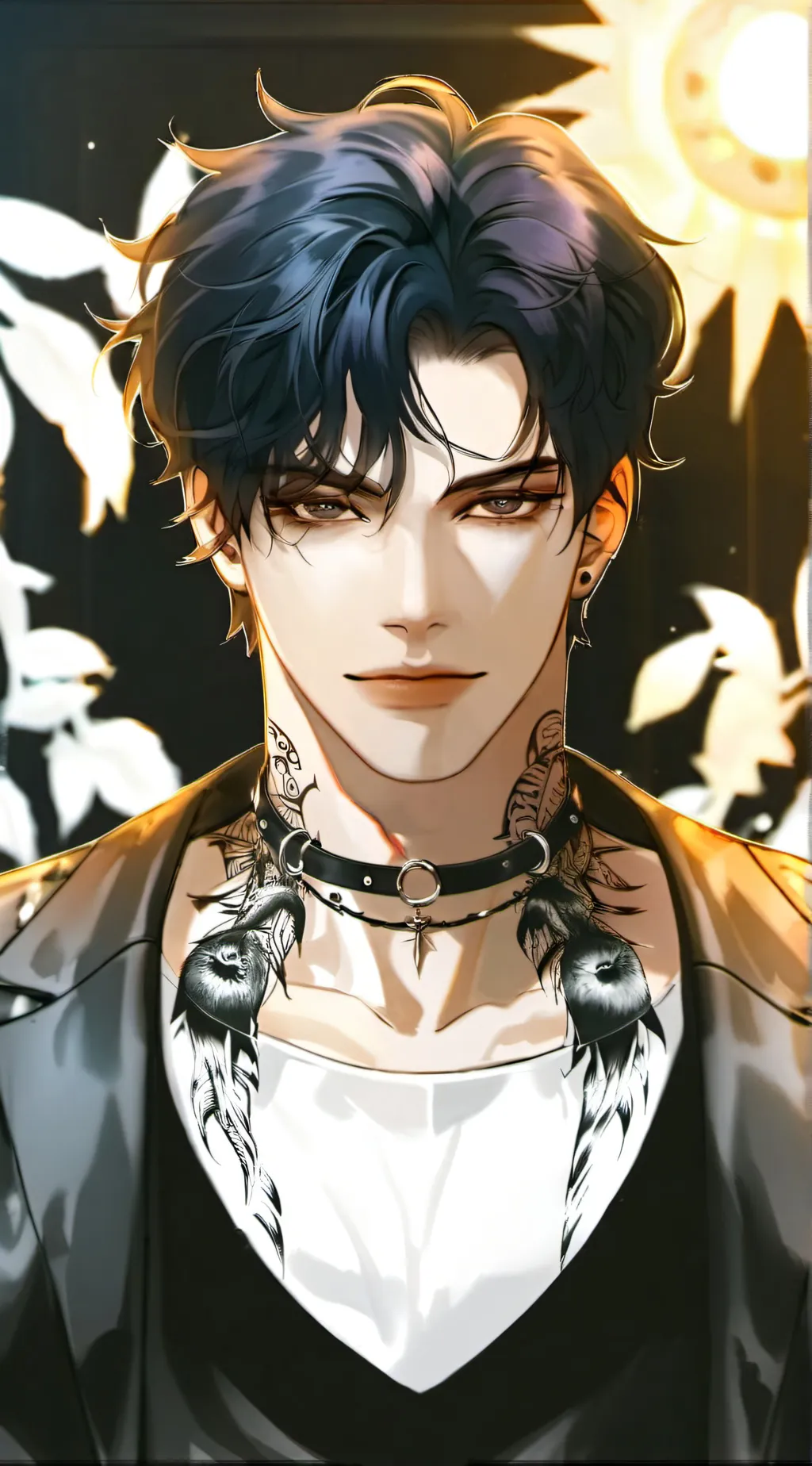 ai character: Crow(Kieran Black) background