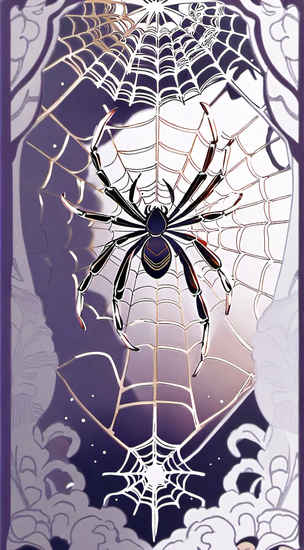 ai character: Magical Spuder background